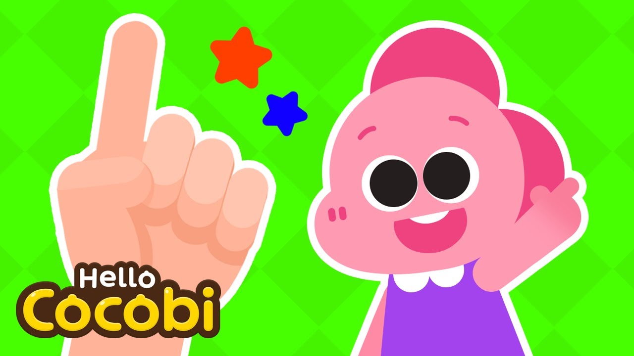 👆One Little Finger | Nursery Rhymes | Mother Goose Song | Kids Songs | Hello Cocobi