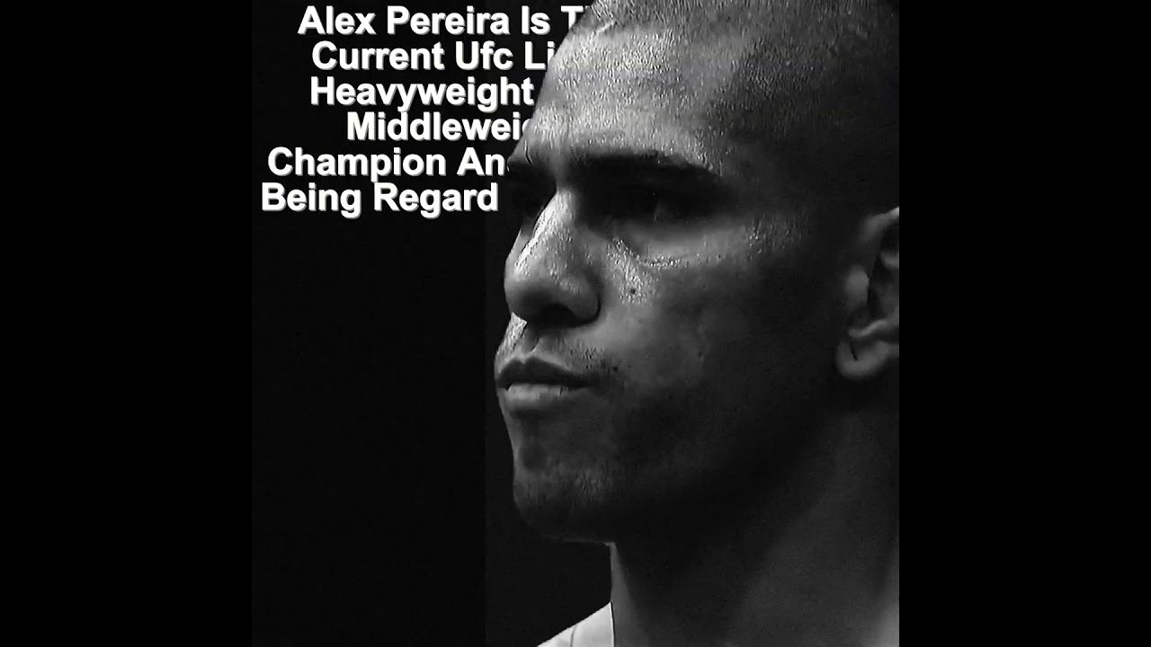 One Of The Greatest Champions - Alex Pereira Symbiote Style 4K Edit