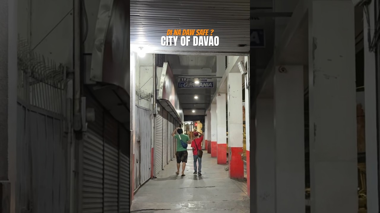 ONE OF THE SAFEST CITIES IN THE PHILIPPINES #davaocity #safe