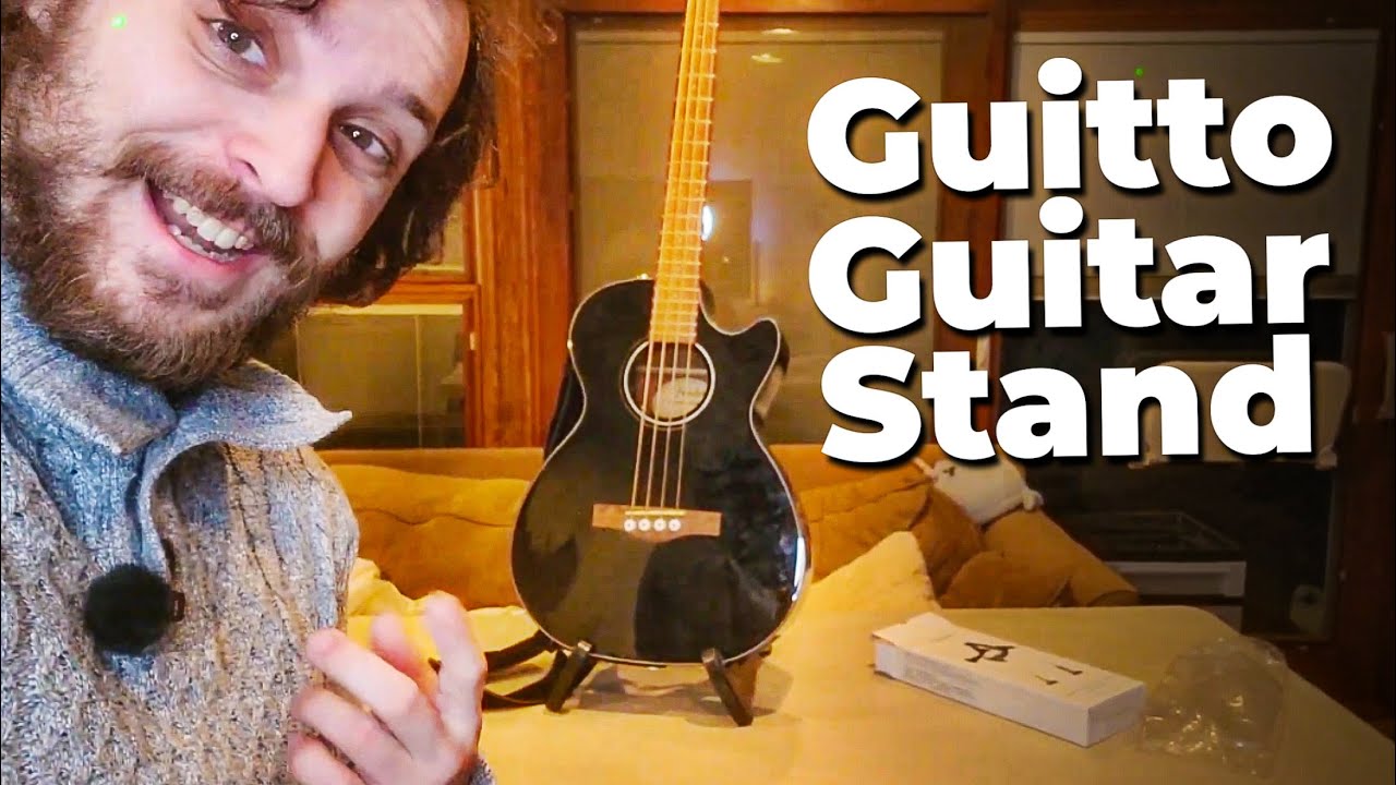 One Of The Sturdiest I’ve Seen! Guitto Guitar Stand Tripod