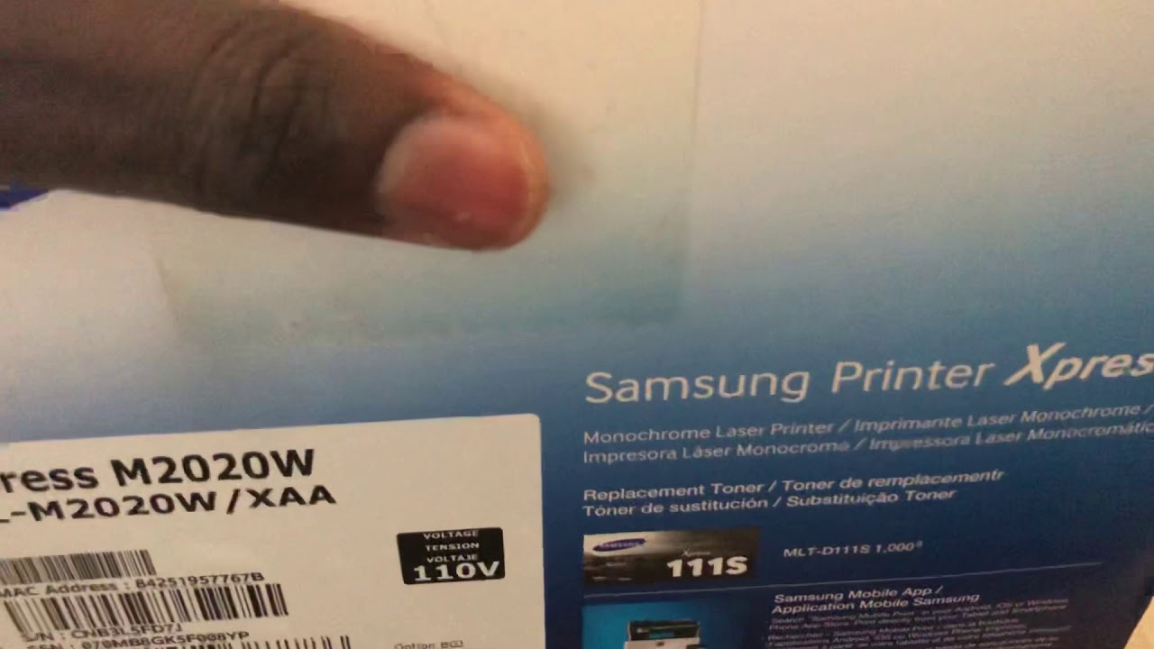 One of the world’s most portable LaserJet Printers- Samsung Xpress M2020