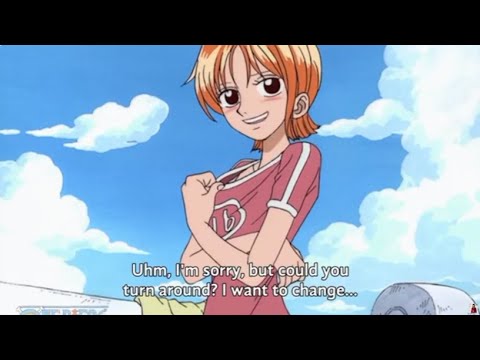 One Piece - Nami needs to change her clothes!