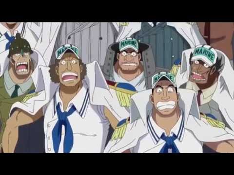 One Piece - Shanks llega a Marineford a detener la guerra Sub Español