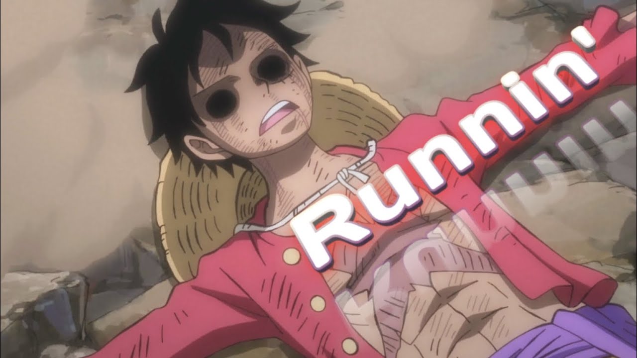 One Piece Ep 1069 | Kaido Knocks Out Luffy Twixtor 「AMV」Runnin' - Adam Lambert (Anime Edit)
