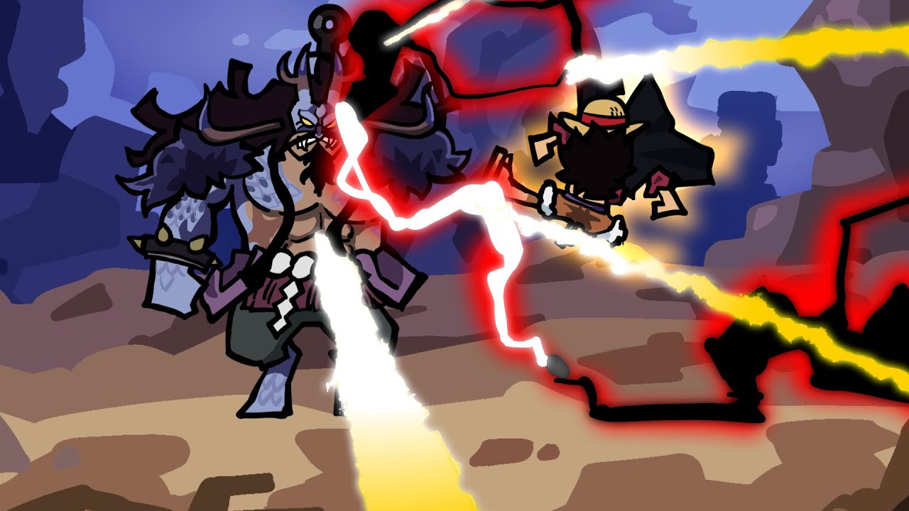 ONE PIECE LUFFY vs KAIDOU SUMMARY ANIMATION