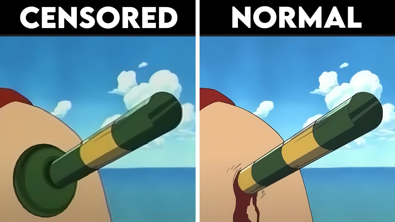 One Piece Moments That Got CENSORED! 4Kids VS Original Scenes from One Piece