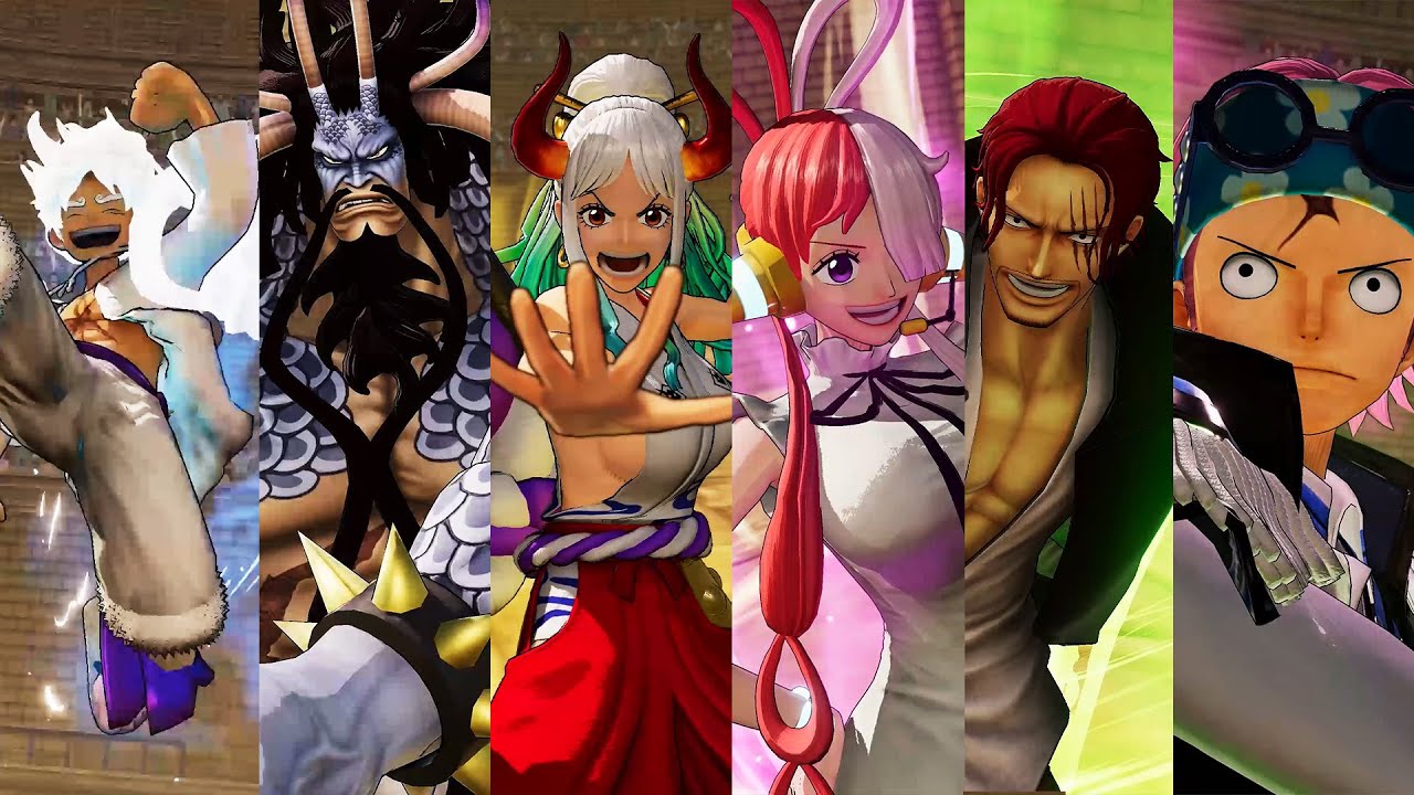 One Piece Pirate Warriors 4 - All Season Pass 2 DLC Characters Moveset (So far)