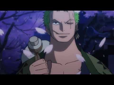 One piece Zoro walking edit