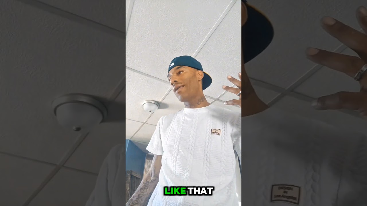 One shoe on, one shoe off — that’s called ...this!!! #LifeLessons #HoodPhilosophy #TikTokWisdom