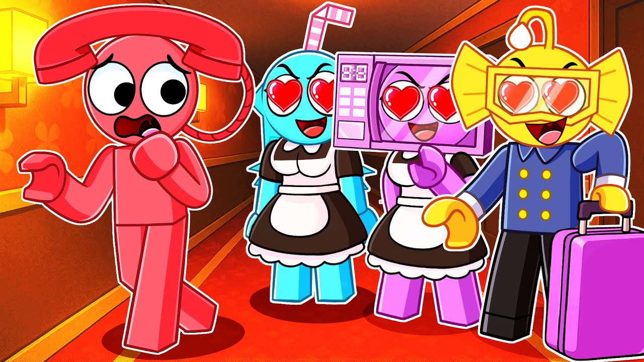 ONE SPRUNKI At an ALL YANDERE Hotel!
