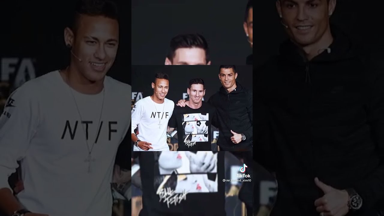 One the coolest pic in the history of football | messi ronaldo neymar