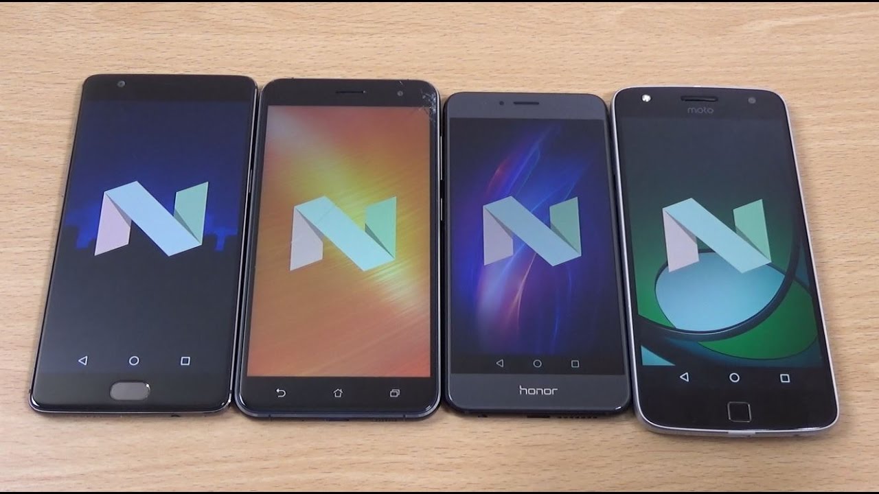 OnePlus 3T vs Honor 8 vs Zenfone 3 vs Moto Z Play Official Android 7.0 Comparison!