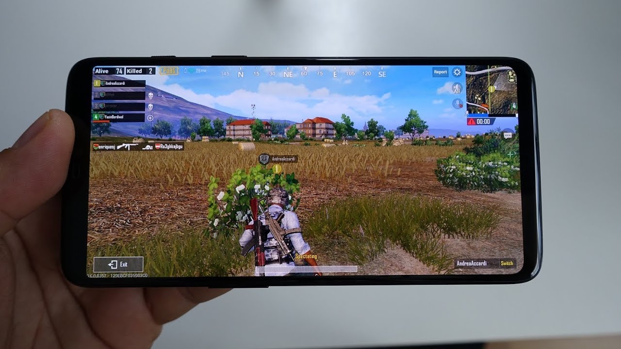 OnePlus 6 PUBG MOBILE gameplay - max / ultra video settings