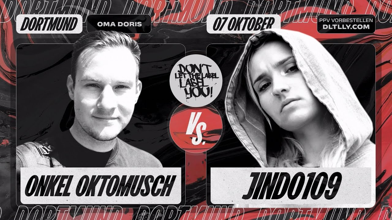 Onkel Oktomusch vs Jindo109 ⎪ Rap Battle @ Dortmund ⎪ DLTLLY