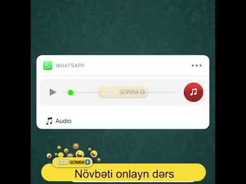 Online dərs (ingilis dili)