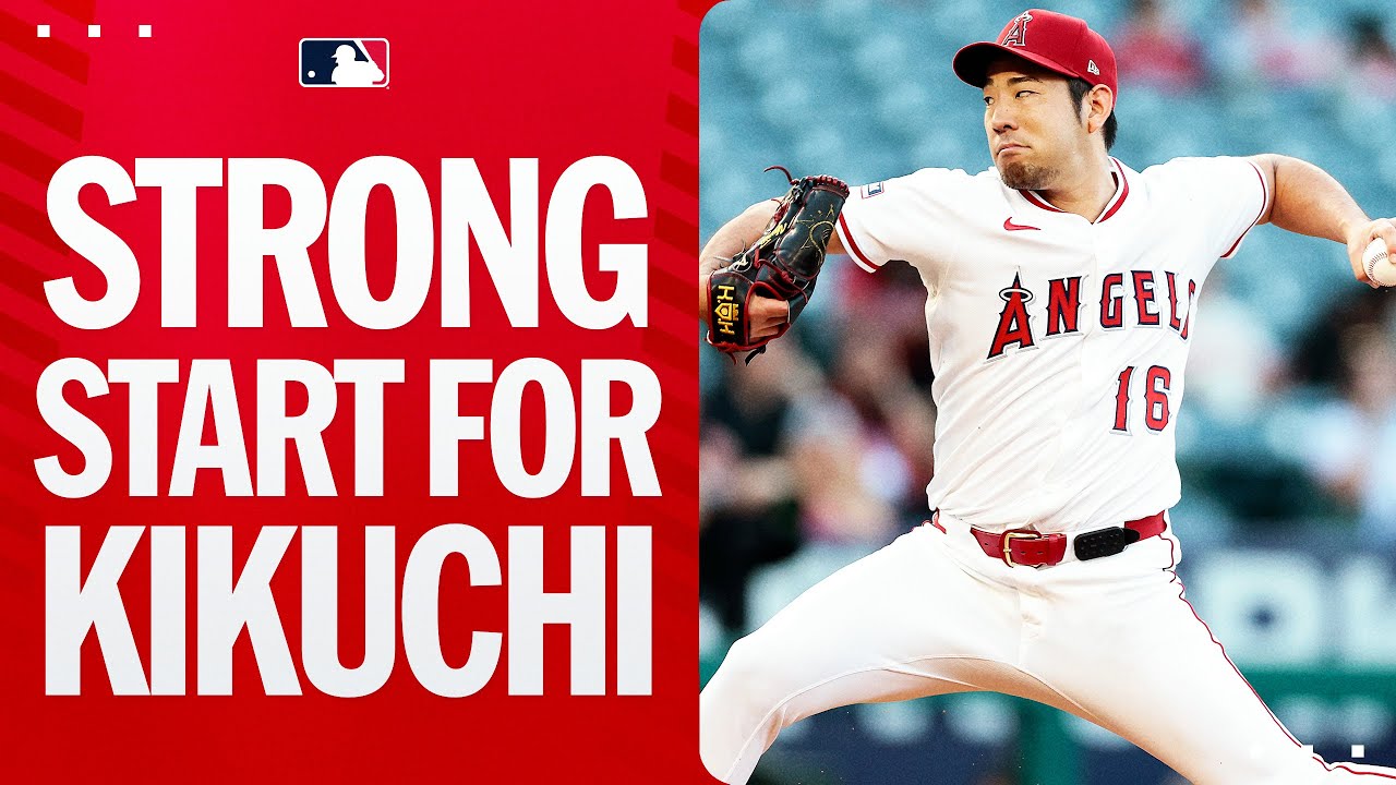 Only 1 hit allowed by Yusei Kikuchi vs. the Athletics! (Full highlights) | 菊池雄星ハイライト