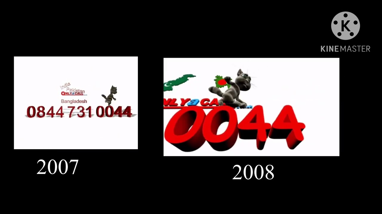 Only a call Talking Tom Ad Comparison