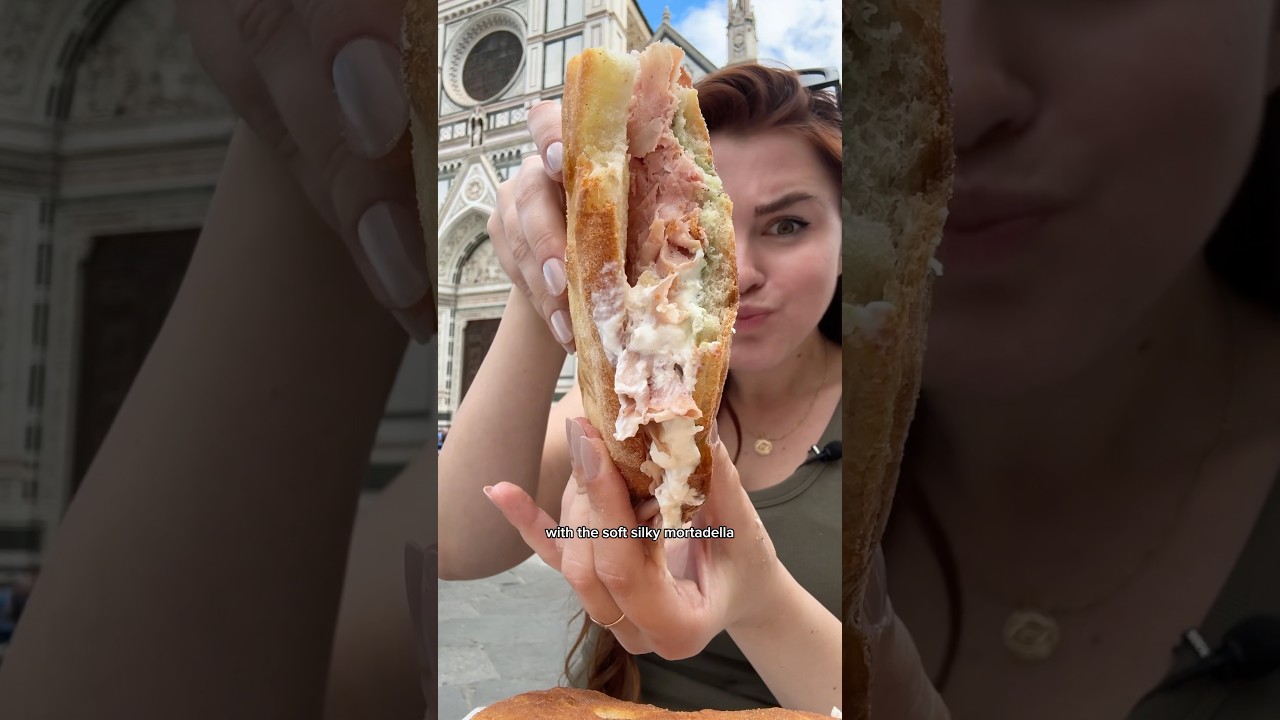 Only eating street food for a full day it Italy! #foodie #shorts #italy #streetfood #italianfood