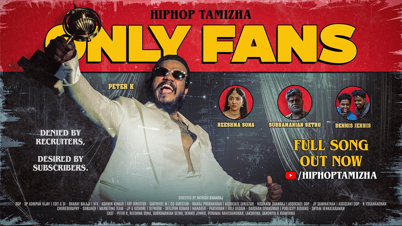 Only Fans Music Video | Hiphop Tamizha | Peter K