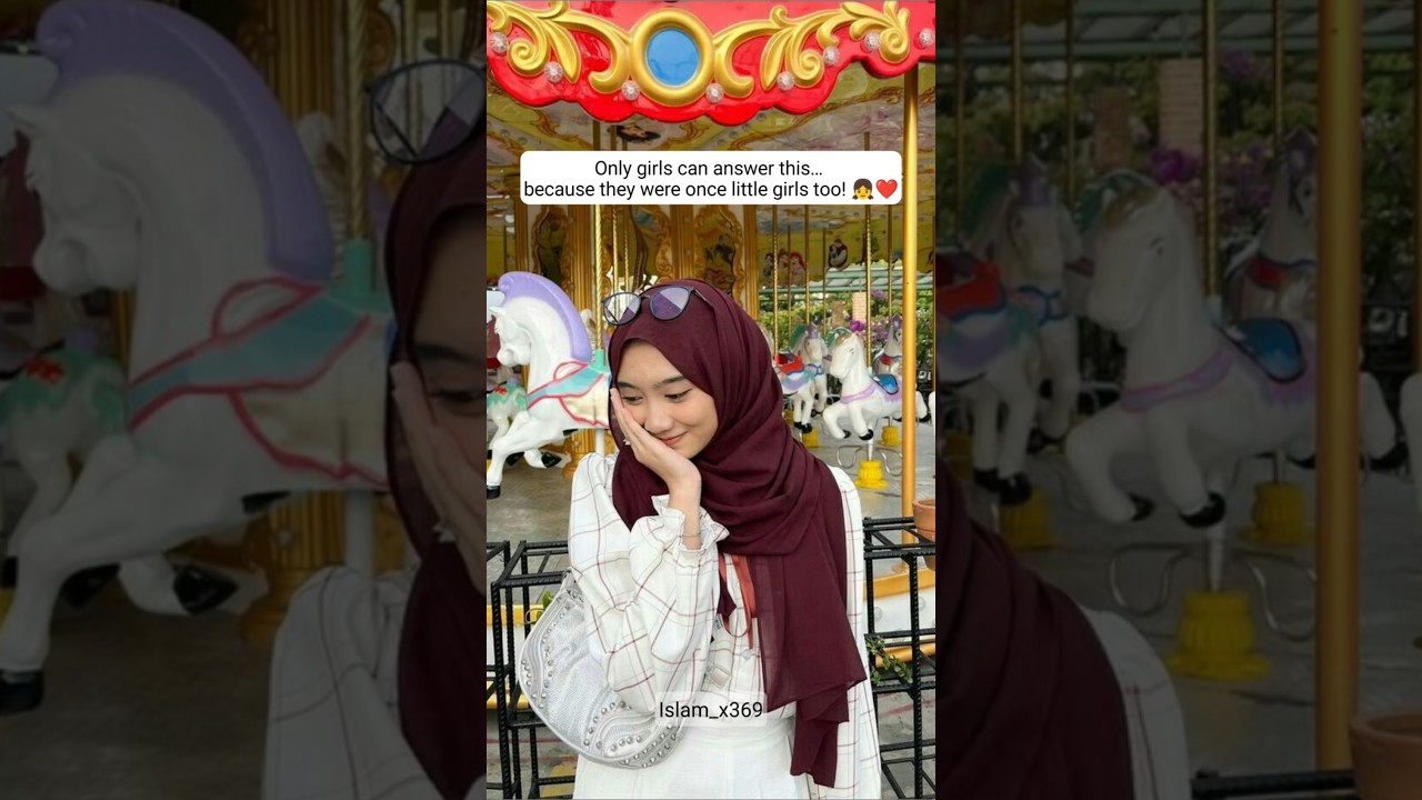 Only Girls Will Understand What’s Going On in Her Mind! 🛍️👧 #hijabi #muslimah #muslimcontent