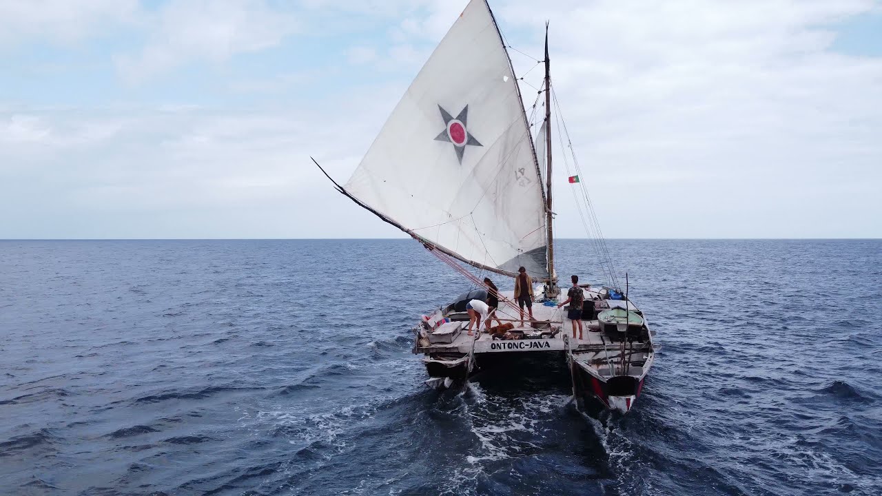 Ontong-Java  leaving Praia Vitória Terceira Azores