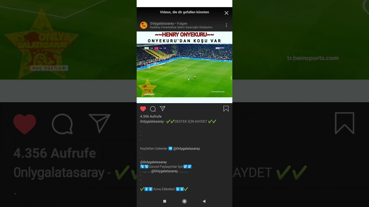 Onyekuru'nun Fener e attigi muhtesem Gol