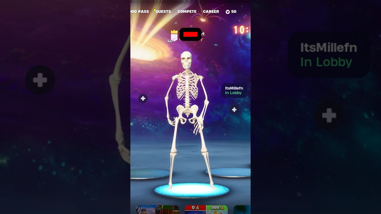 OP Unreleased Fortnite Skeleton Skin 🔥