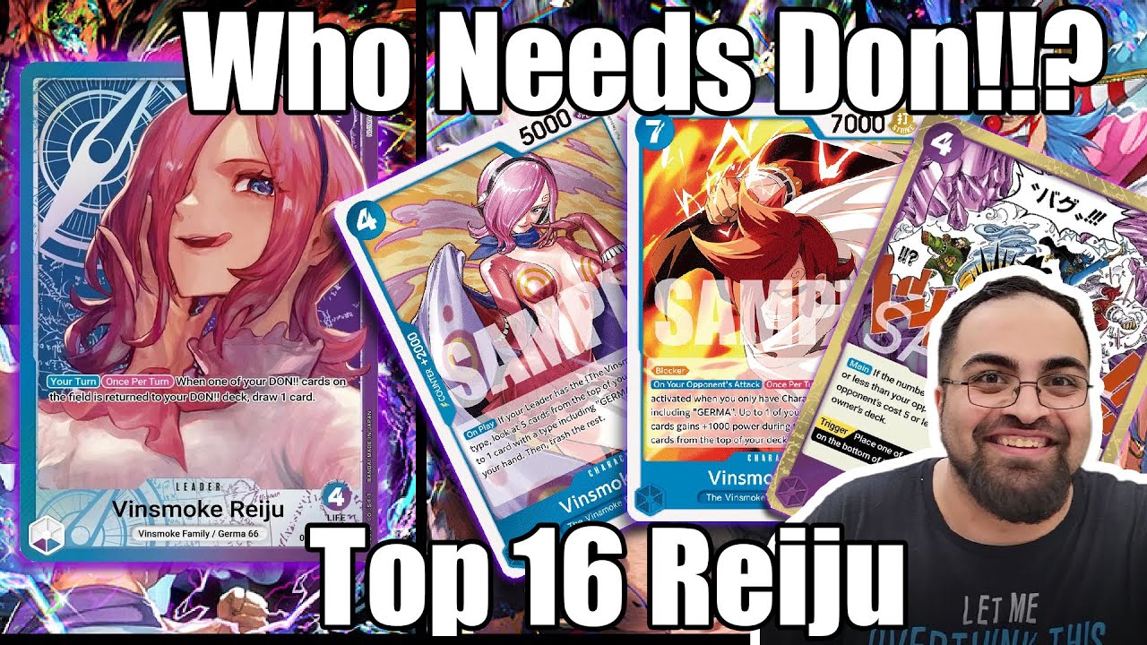 [OP11] No Don!! Required Reiju Top 16 Oviedo Regional Deck Profile Ft. Karrar | One Piece Card Game
