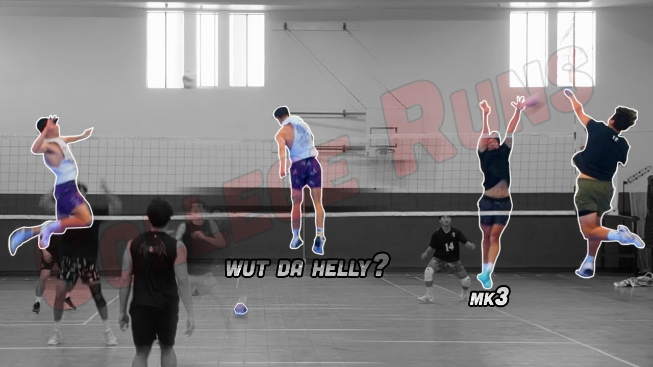 open runs w/ college players (highlights)