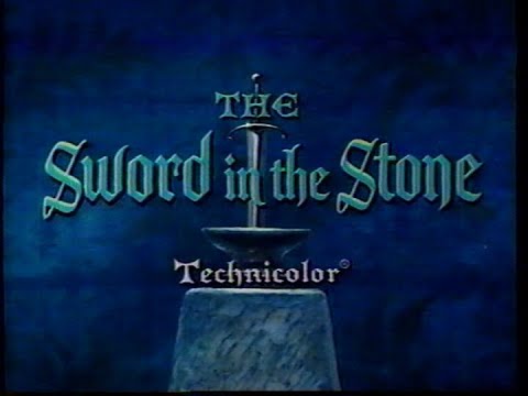 Opening & Closing to The Sword in the Stone 1986 VHS [Walt Disney Home Video] (Version #1)
