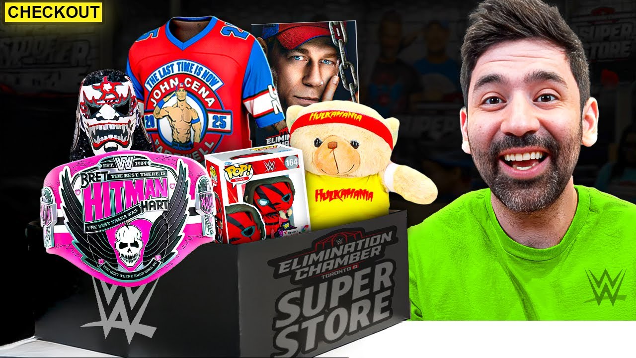 Opening $1,000 WWE Shop Mystery Box (in person Shopping Spree)