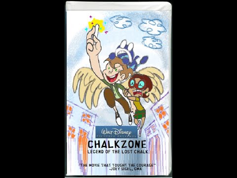 Opening and Closing to ChalkZone (WDA AU): Legend of the Lost Chalk 2000 VHS
