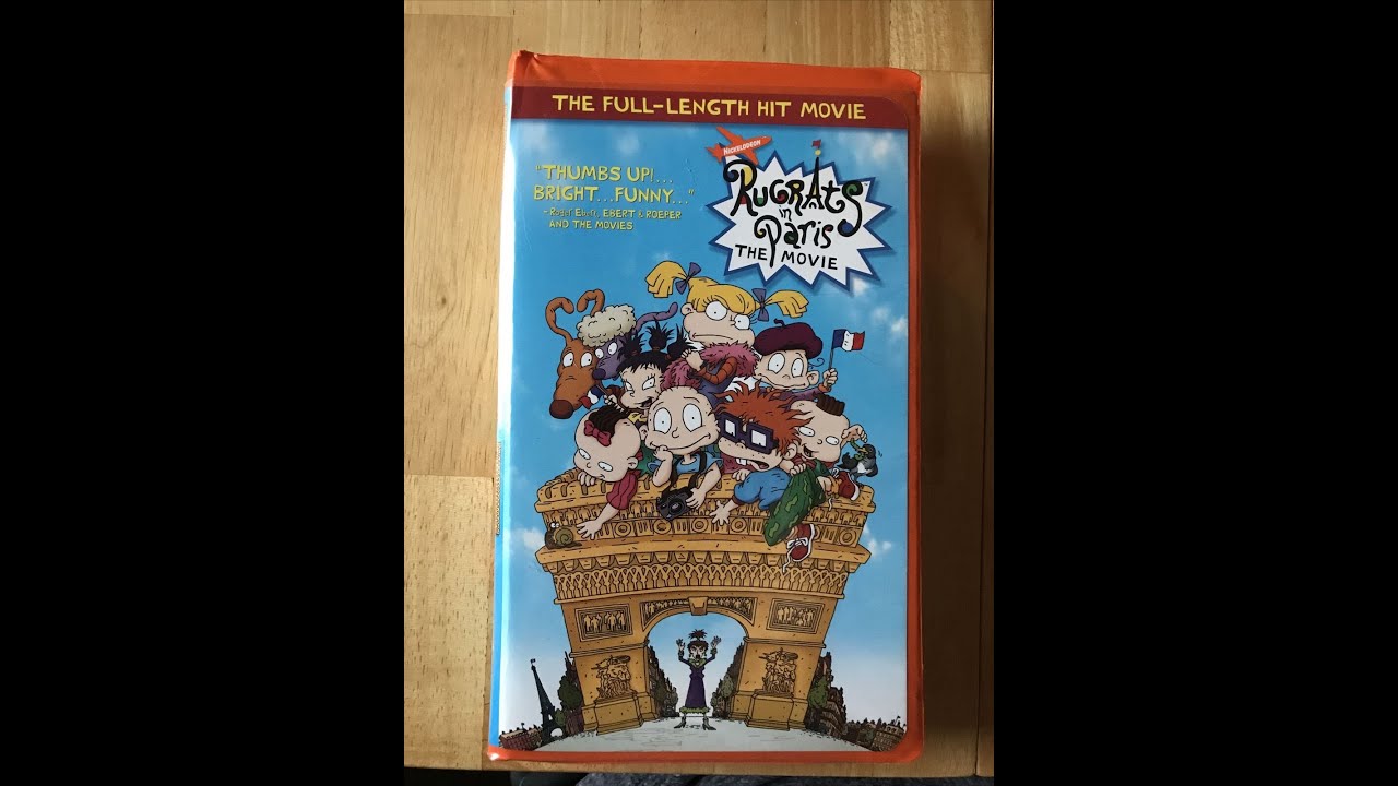 Opening and Closing to Rugrats in Paris: The Movie VHS (2001)