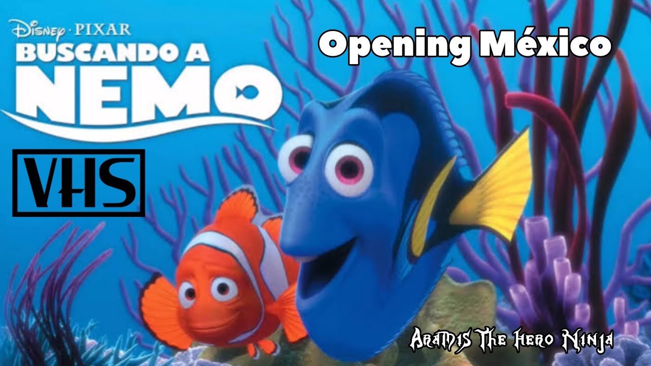 Opening Buscando a Nemo VHS (México) (2003)
