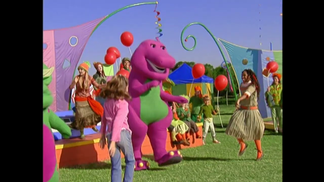 Opening to Barney And Friends - Let's Go To The Farm (2009) DVD (USA)