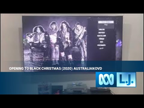 Opening to Black Christmas (2020) Australian DVD