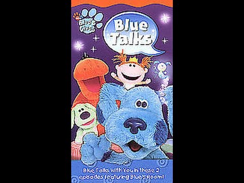 Opening To Blue's Clues:Blue Talks 2004 VHS