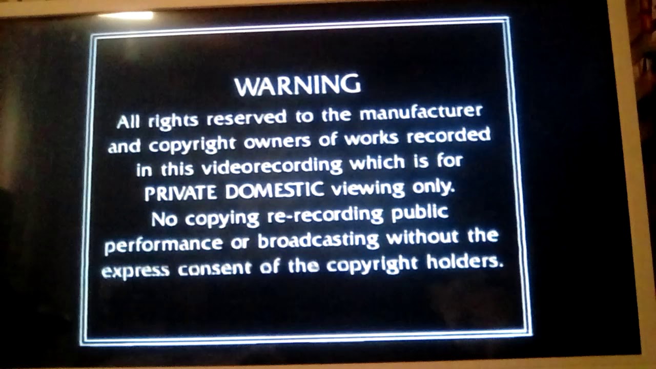 Opening to Carry On Christmas UK VHS (1991)