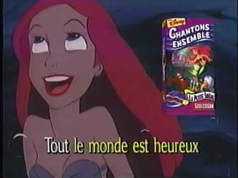 Opening to Cendrillon 1995 VHS (French Canadian Copy)