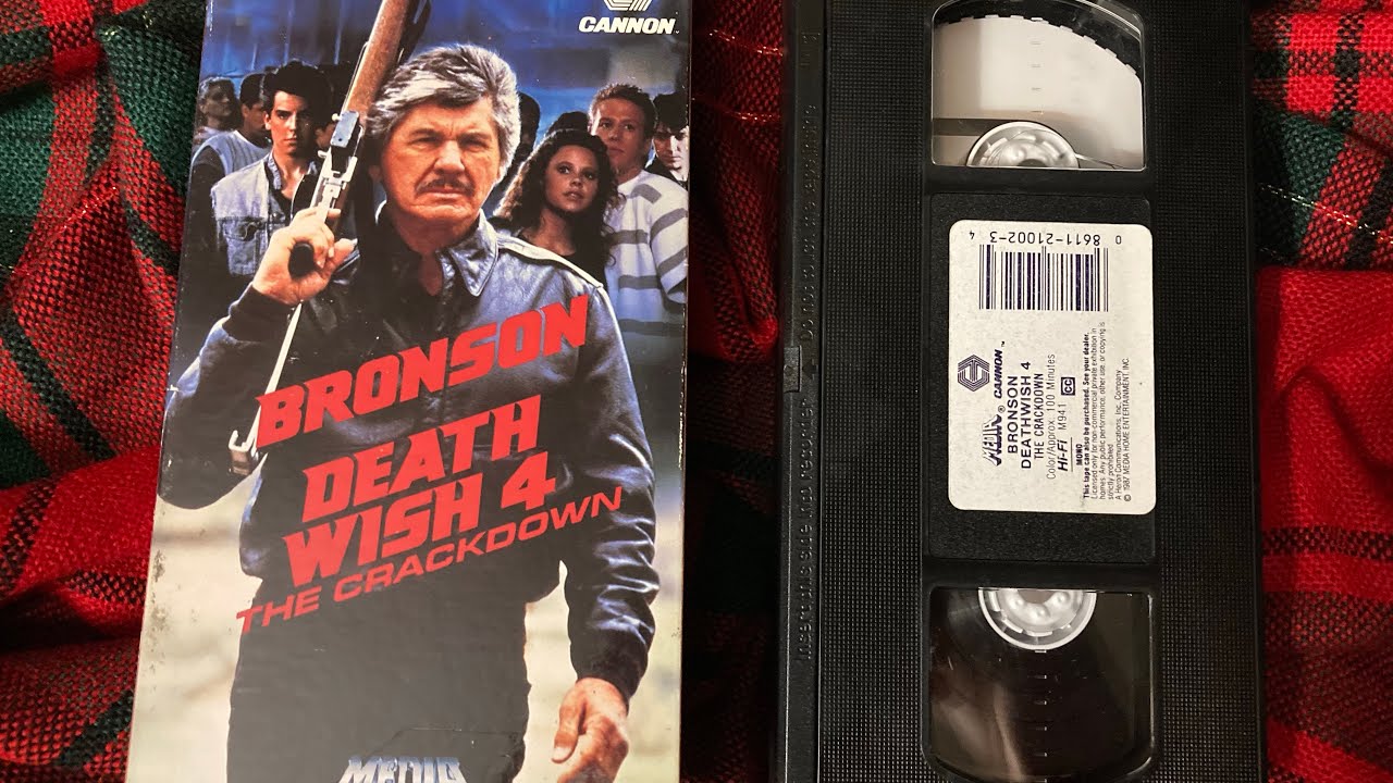 Opening To Death Wish 4: The Crackdown 1988 VHS