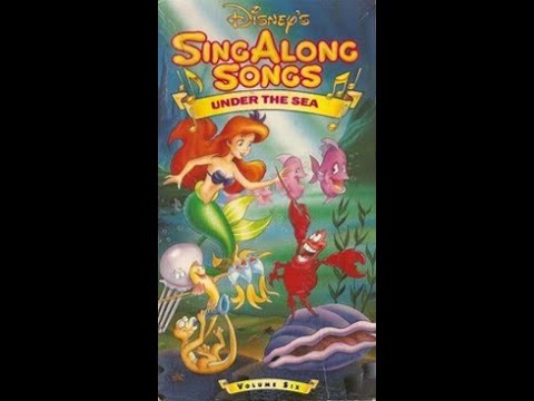 Opening To Disney's Sing-Along Songs: Under The Sea 1990 VHS (Version #1)