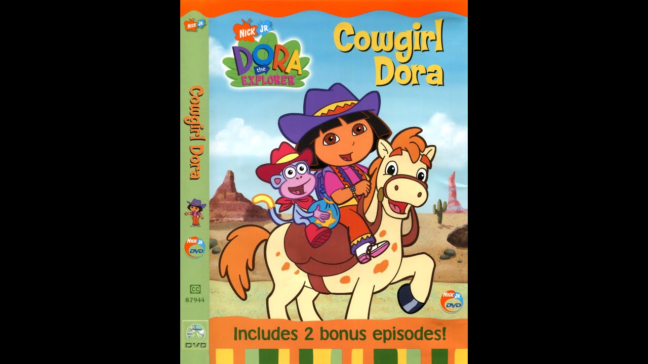 Opening to Dora the Explorer - Cowgirl Dora (US DVD; 2003)