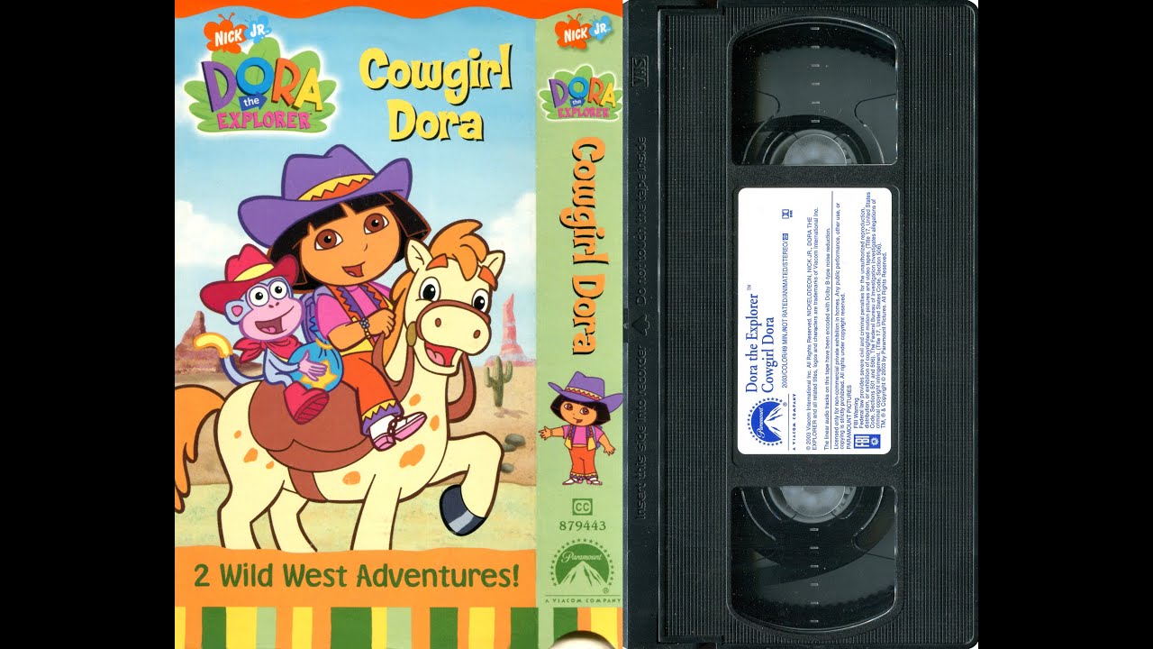 Opening to Dora the Explorer - Cowgirl Dora (US VHS; 2003)