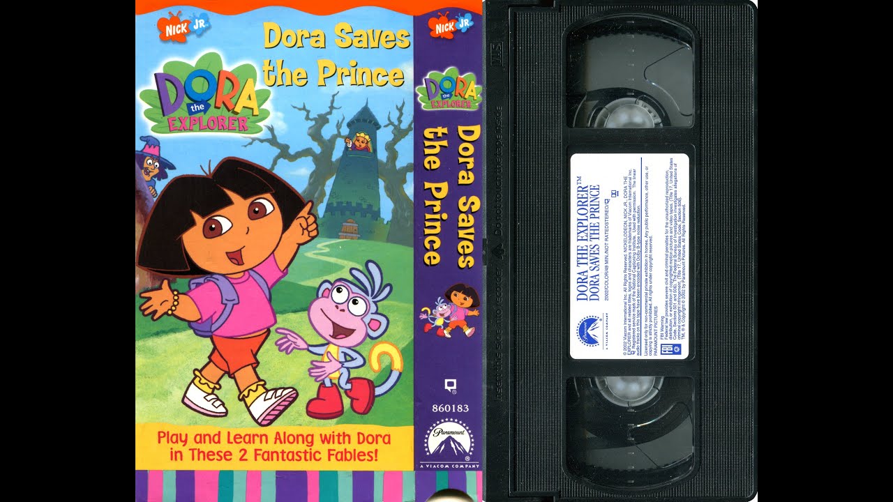 Opening to Dora the Explorer - Dora Saves the Prince (US VHS; 2002)