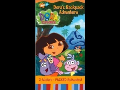 Opening to Dora the Explorer: Dora's Backpack Adventure VHS (2004)