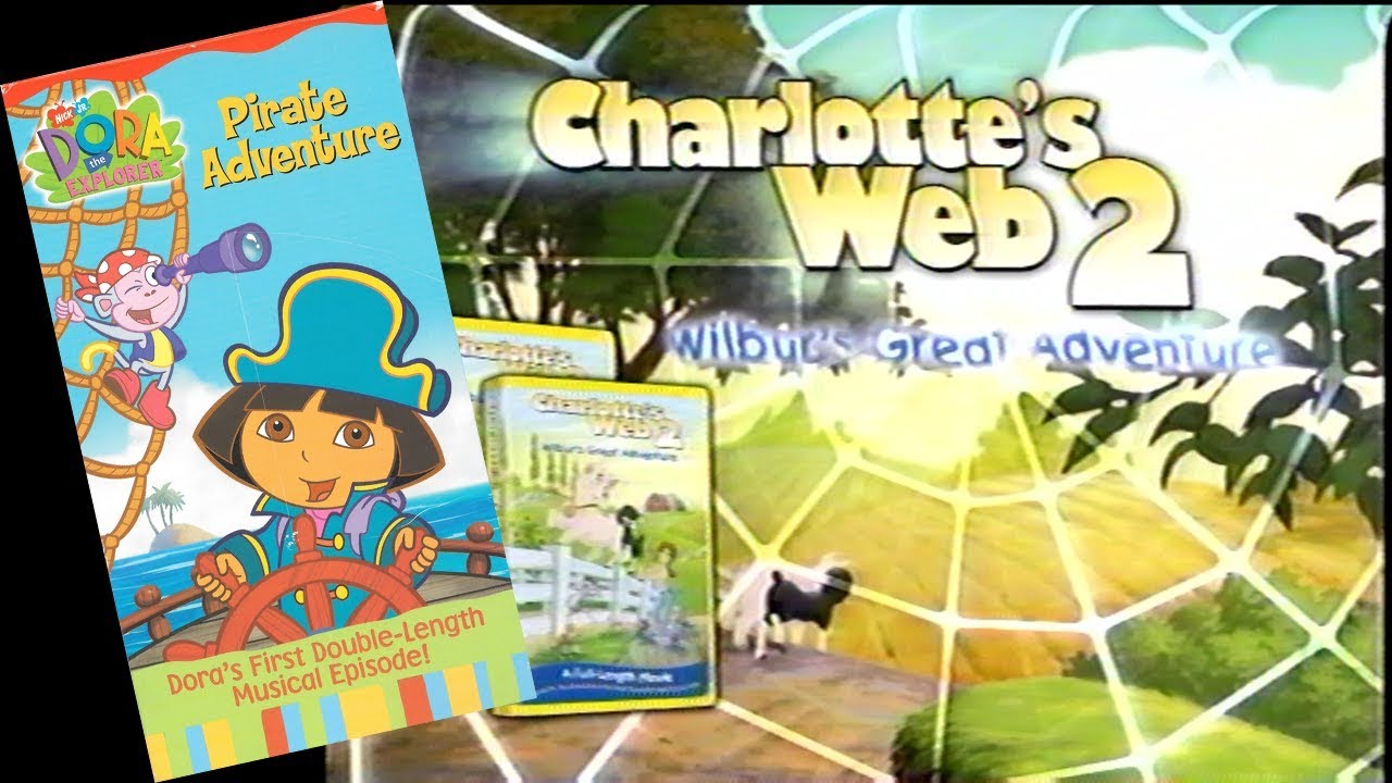 Opening to Dora the Explorer: Dora's Pirate Adventure 2004 VHS (60fps)