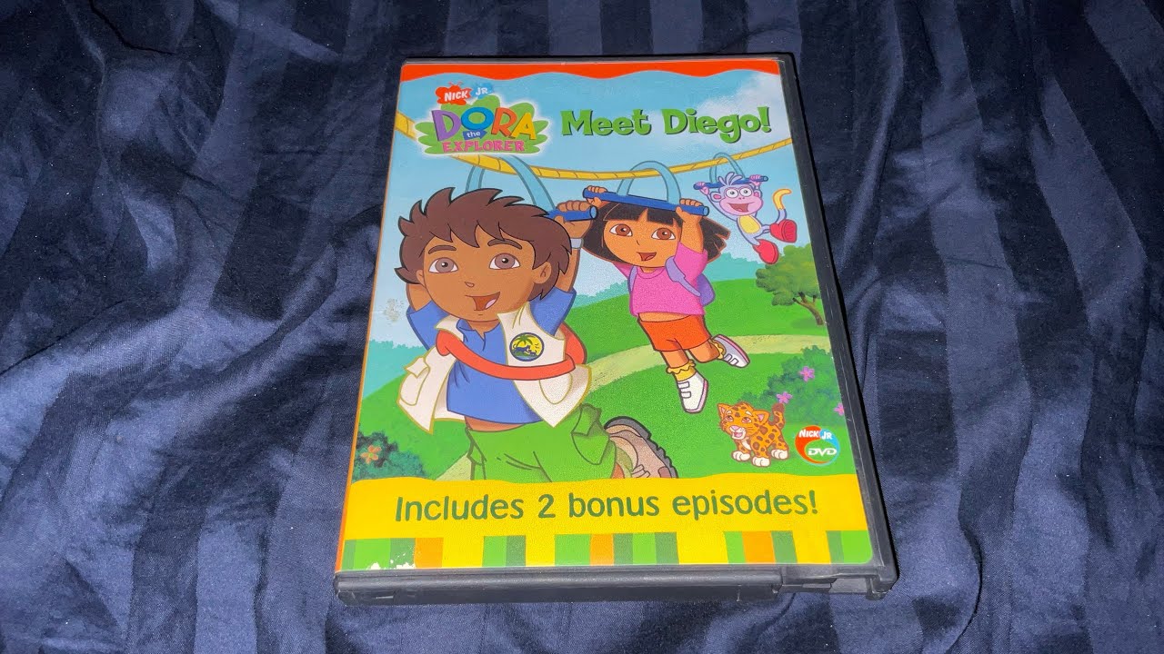 Opening to Dora the Explorer: Meet Diego! 2003 DVD (Main Menu option)