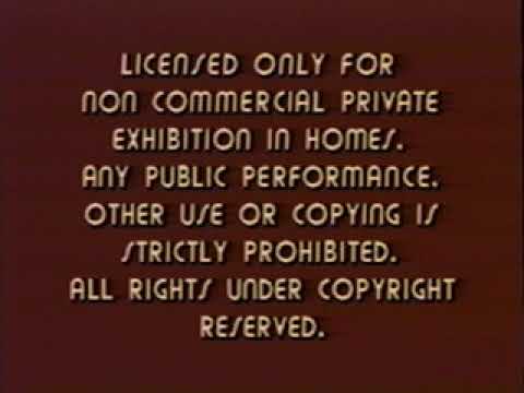 Opening To Flashdance 1983 VHS