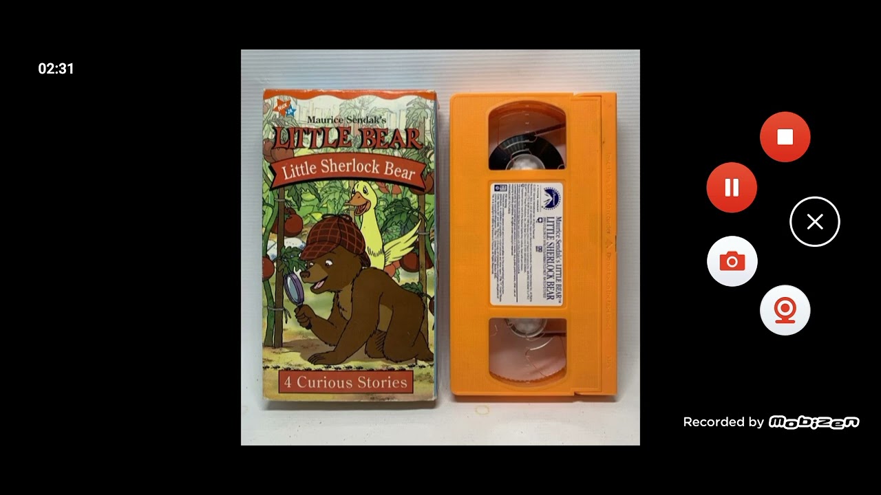 Opening to Little Bear: Little Sherlock Bear 2001 VHS [Paramount Home Video]