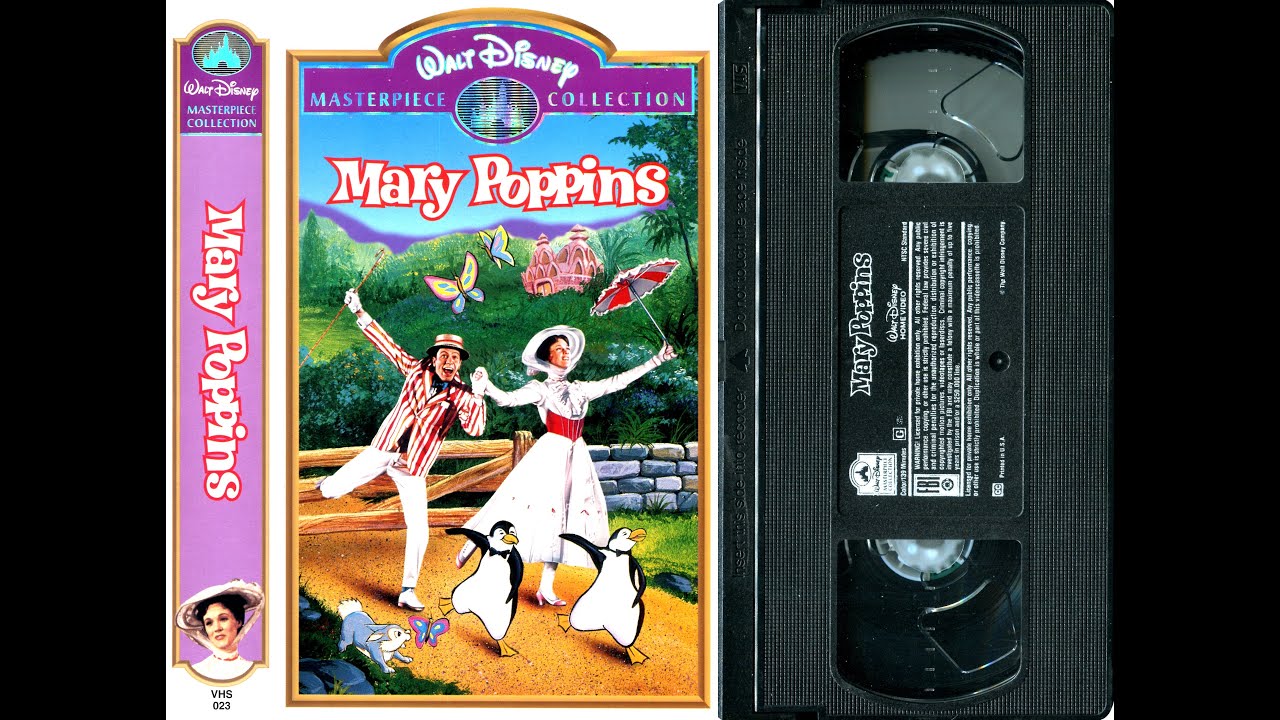 Opening to Mary Poppins (US VHS; 1995)